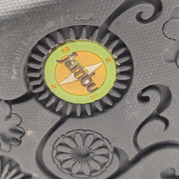 Jambu Clogs Tooled Leather Elegant Black Women's Shoes sz 7 - Picture 9 of 10